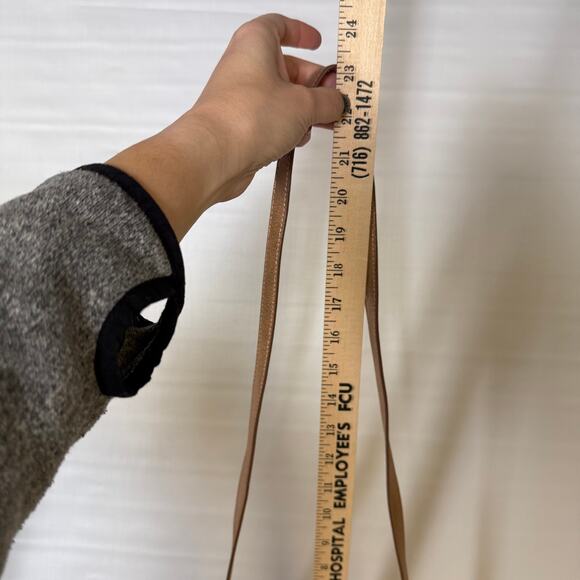 FOSSIL Rose Gold Piper Toaster Metallic Leather Crossbody Purse Shoulder Bag‎ - Picture 6 of 14